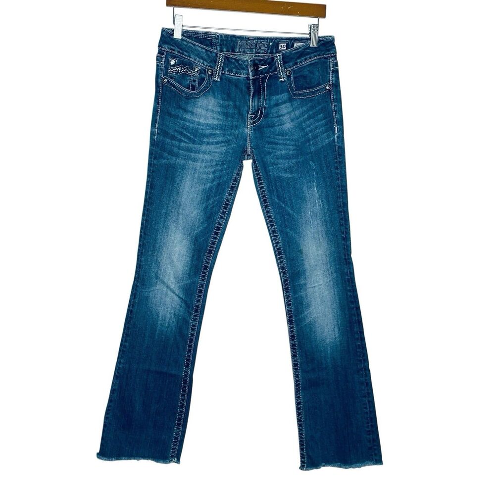 Miss Me Boot Cut Jeans Bedazzled Size 30 - JD1037B